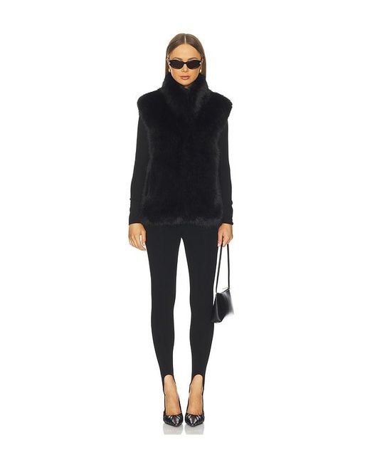 Apparis Black Laila Sable Vest