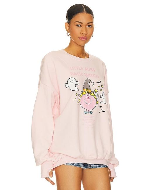 The Laundry Room Pink Little Miss Basic Witch Jumper