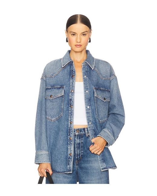 Agolde Blue Lotta Shirt