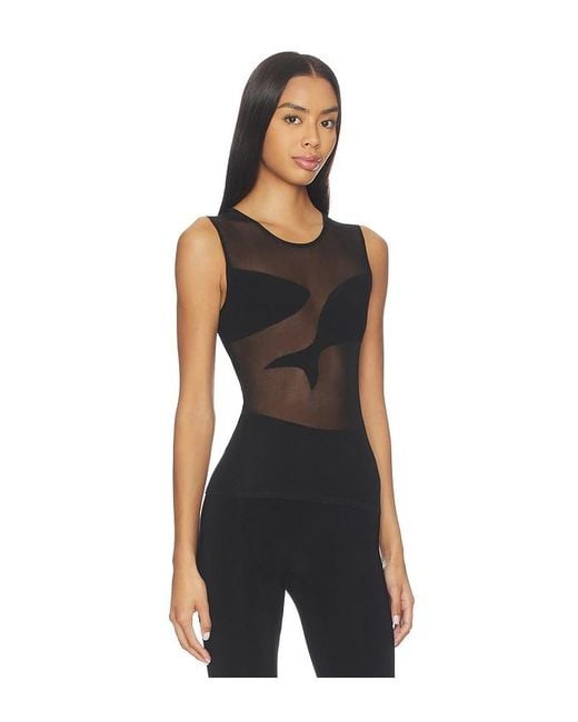 Ph5 Black Oscar Sheer Tank