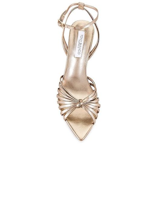 Tony Bianco White Maxos Heel