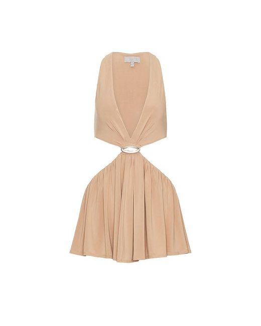HAELO Natural Cascade Dress