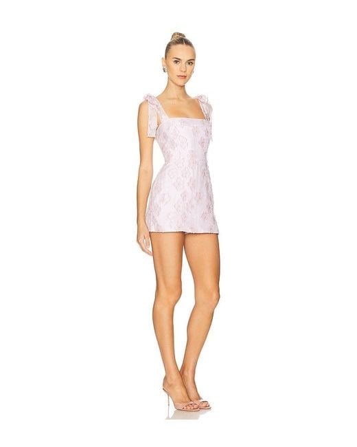 Amanda Uprichard White X Revolve Keenan Skort Romper
