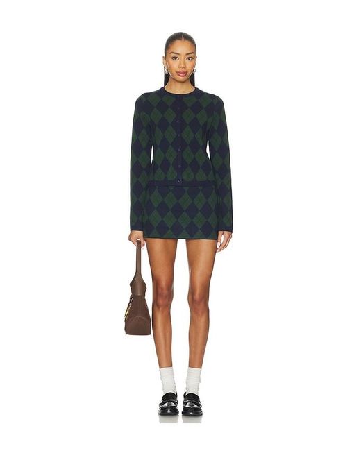 Jersey Cardigan En Color Verde Talla (También En Xs, S, M, Xl) Show Me Your Mumu de color Blue