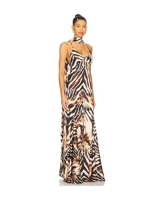 Katie May Metallic Tiki Gown