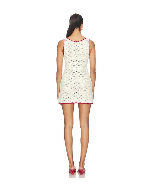 MAJORELLE White Madisen Mini Dress