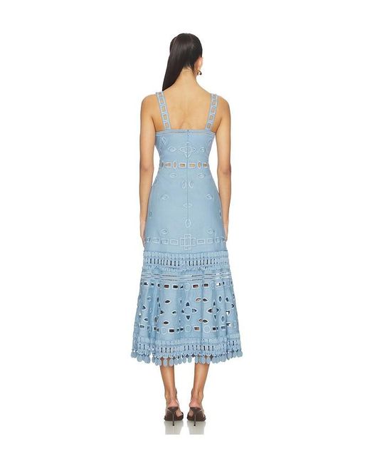 Alexis Blue Evelyn Dress