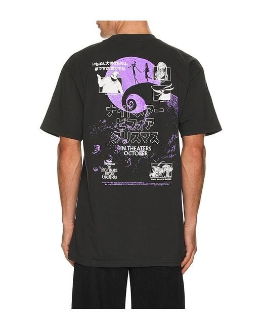 Huf Black X The Nightmare Before Christmas Nightmare Tee for men