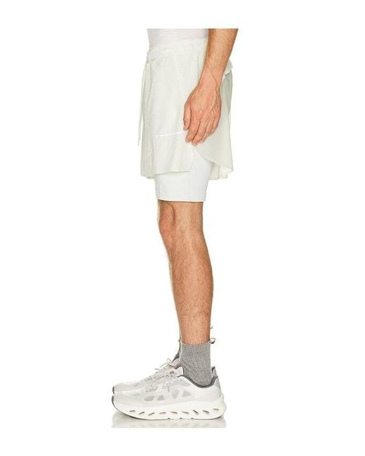 On Shoes White X Paf Zero 2-In-1 Shorts Paf for men