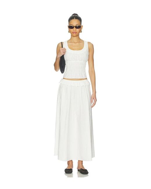 Ciao Lucia White Esi Skirt