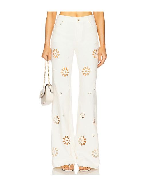 LoveShackFancy Natural Carolette Jeans