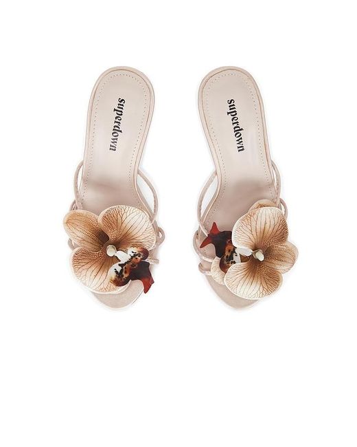 superdown White Sandalen Flore