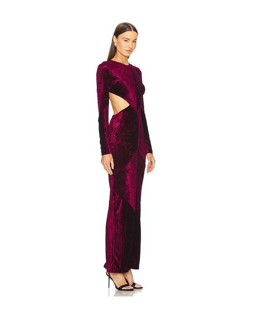 Michael Costello Red X Revolve Spencer Gown