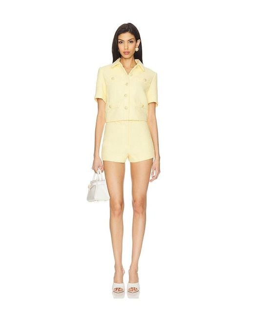 Astr Yellow Eaton Jacket