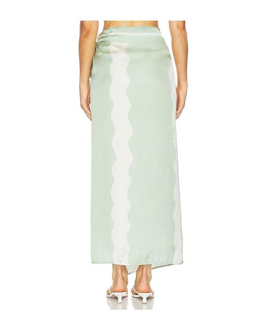 Ancora Green Ciel Pareo Skirt