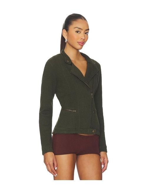 Isa Boulder Black Crossover Zip Jacket