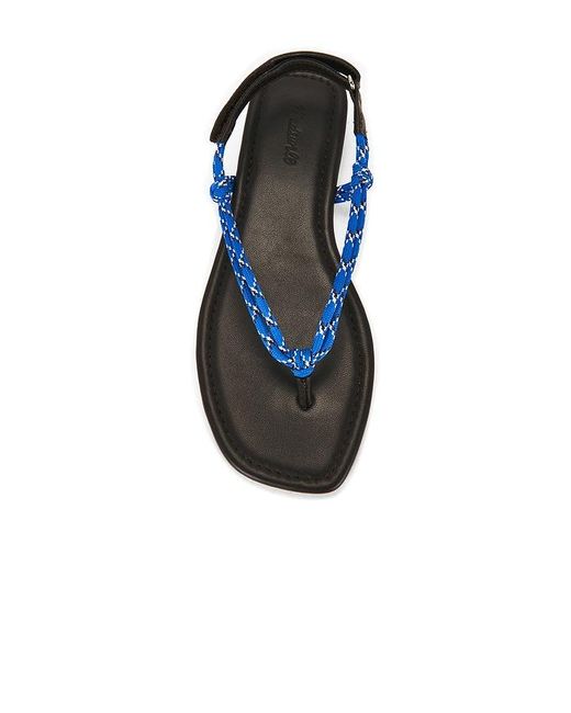 Madewell Blue Aliyah Paracord Sandal