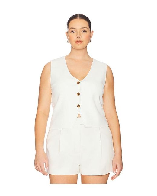L'academie White 'Academie Donellen Knit Vest
