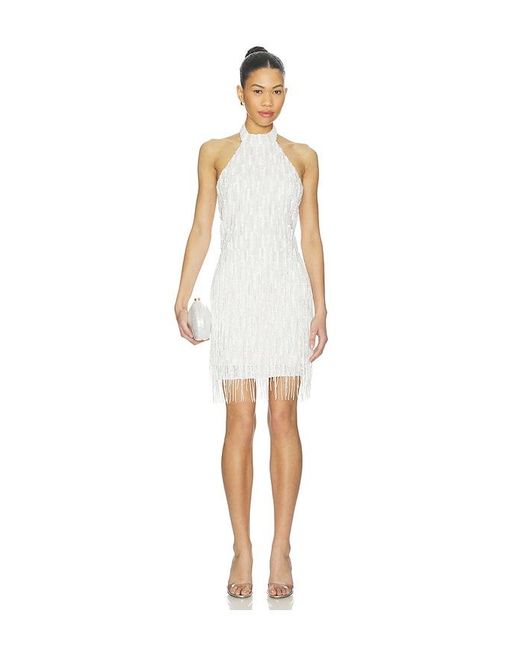 Nadine Merabi White Elle Dress