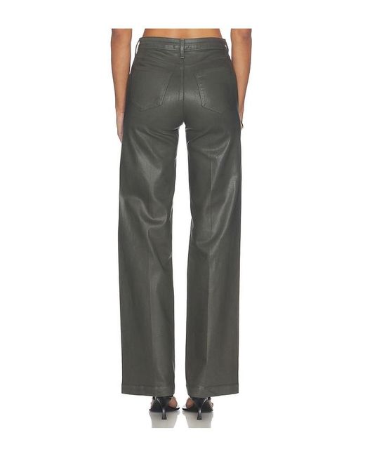 L'Agence Gray Scottie Wide Leg Pant