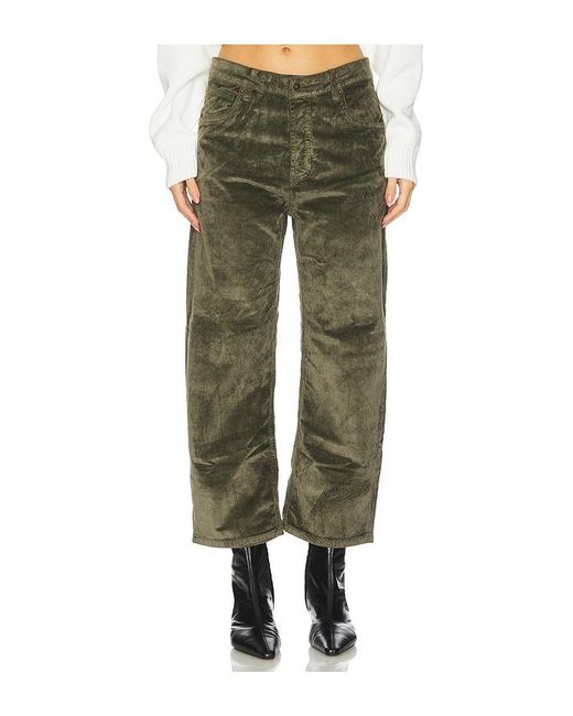 Free People Green X We The Free Deep Trance Cord Pant