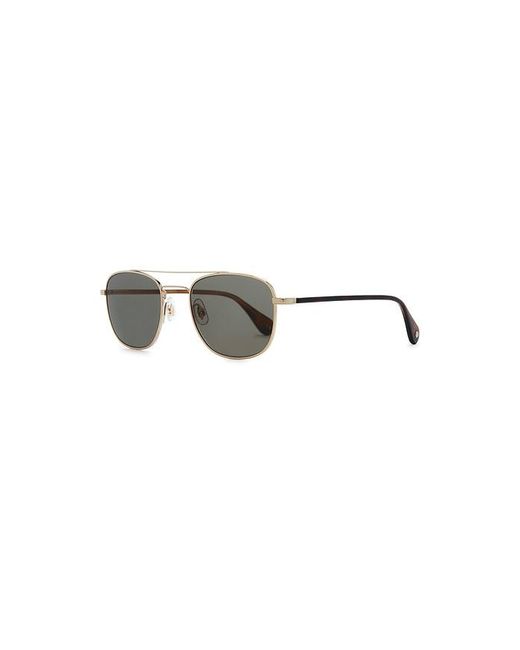 Garrett Leight Metallic Clubhouse Ii Sun for men