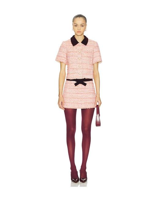 Maude Club Pink Leo Top
