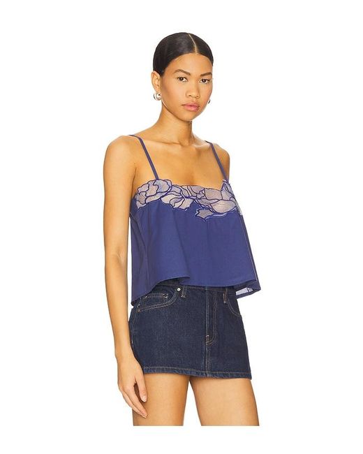 SNDY'S Blue Greta Top