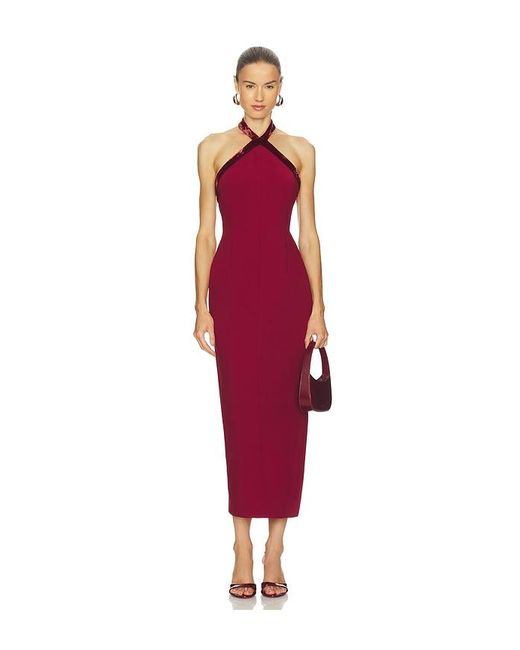 L'academie Red 'Academie Lali Maxi Dress