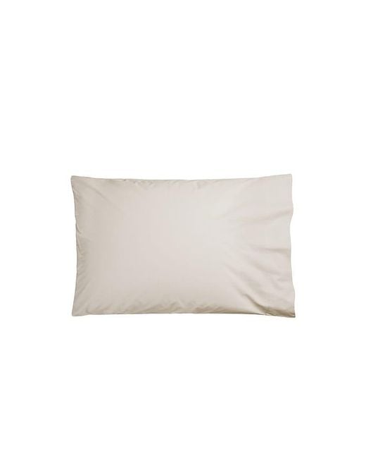 Parachute White Percale Pillowcase Set