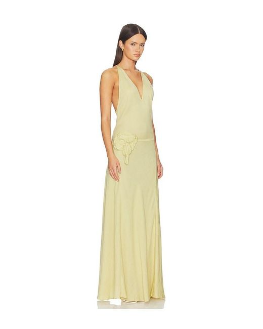 MOTHER OF ALL Metallic Fran Belt Dress