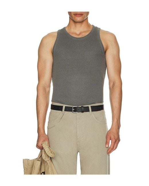 Agolde Gray Viggo Tank for men