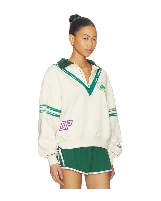 DANNIJOPRO Green The Letterman Pullover