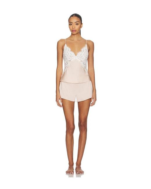 Homebodii White Peyton Cami Set