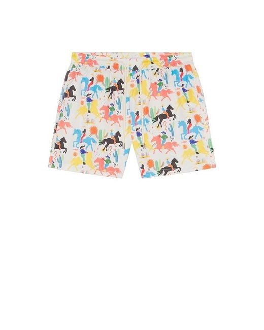 ARRELS Barcelona Multicolor Cowboy X Simmon Said Classic Swim Shorts for men