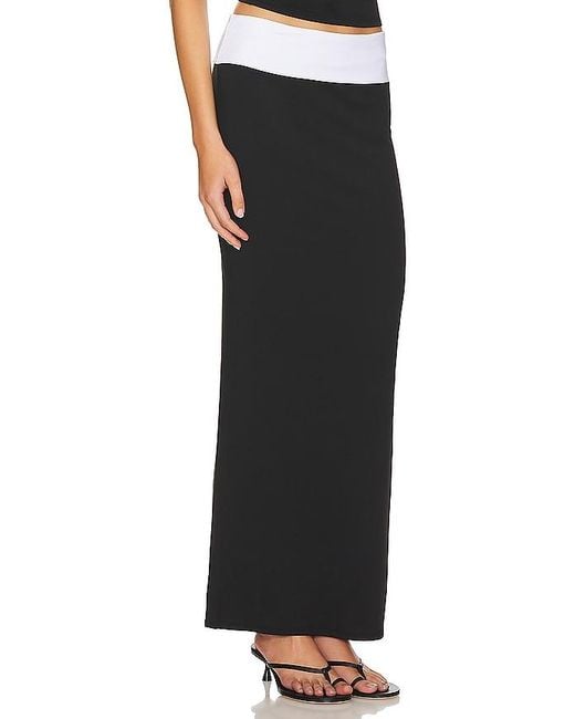 superdown Black Jodie Maxi Skirt
