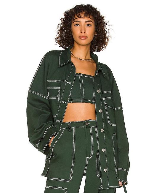 BY.DYLN Green Cooper Jacket