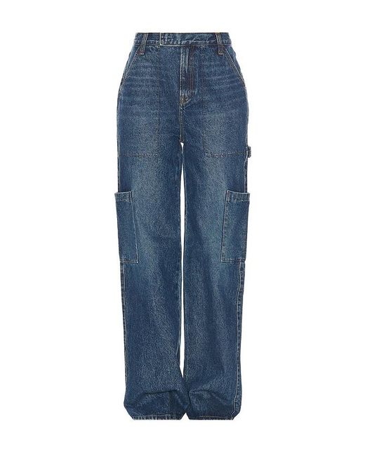 Vaqueros Cargo Elyse Trouser En Color Azul Talla (También En 26, 27) GRLFRND de color Blue