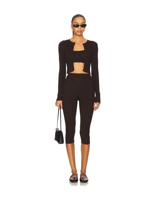 ALL THE WAYS Black Jude Knit Set