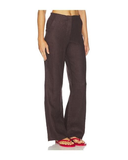 Faithfull The Brand Brown Lulea Pant