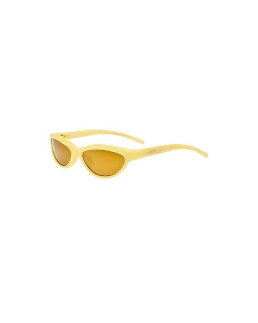 Jacquemus Yellow Curvo Sunglasses