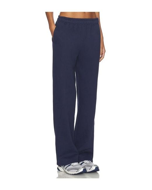 WellBeing + BeingWell Blue Wilde Straight Leg Sweatpant