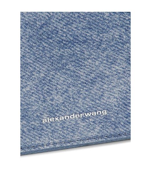 Alexander Wang Blue Siren Pochette Shoulder Bag