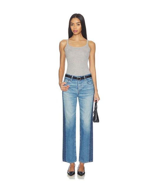 Moussy Blue Clermont Straight Jeans