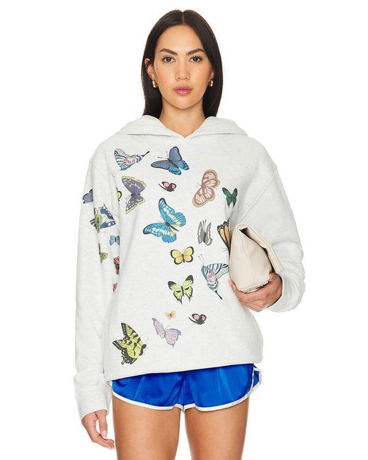 Stay Cool Butterfly パーカー White