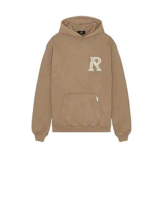 Represent Natural Western Initial Hoodie for men