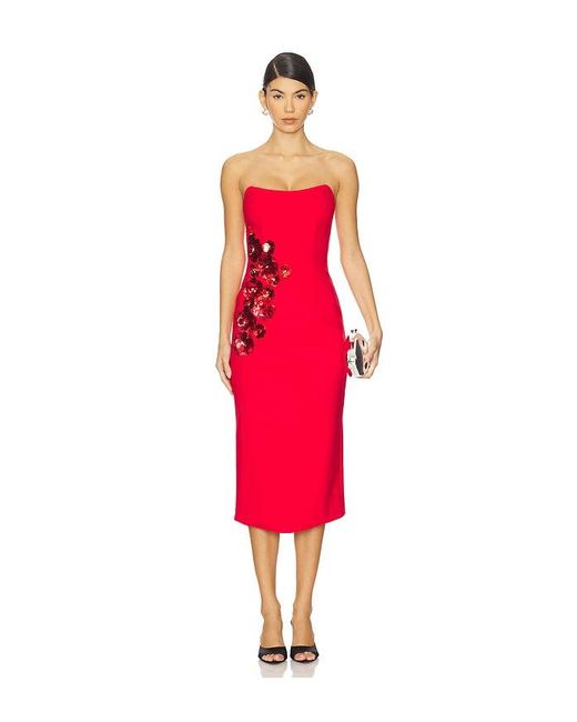 Elliatt Red Yasmine Maxi Dress