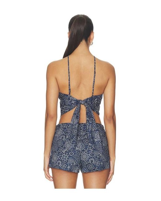 Astr Blue Shaniya Top