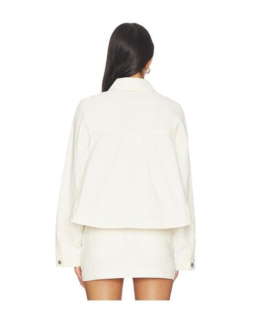 Lovers + Friends White Annika Jacket