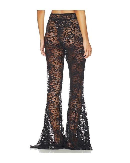 KAT THE LABEL Black Stevie Flare Pants